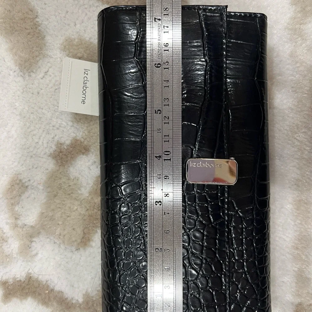 Liz Claiborne Faux Snakeskin Wallet- NWT